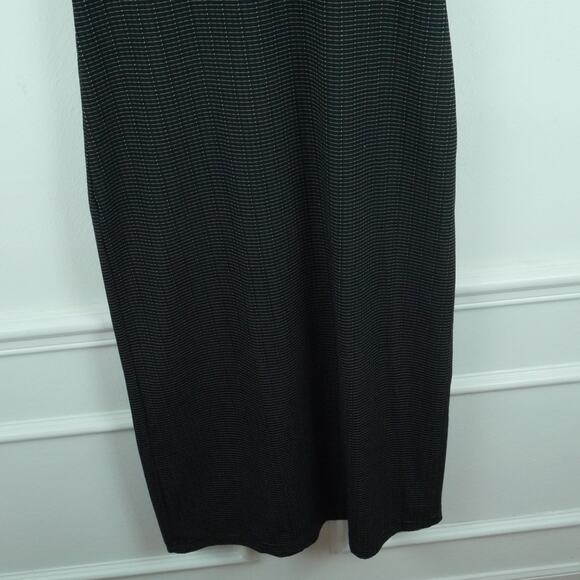 Vintage Express S Maxi Dress Black Dark Academia Y2K 90s Grunge Whimsigoth Punk - Picture 7 of 9